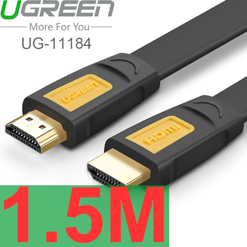 Cáp HDMI dẹt mỏng 4K@60Hz 0.75M | 1,5M | 2M | 3M - Dây HDMI 4K@30Hz 5M | 8M | 10M Ugreen - Phụ Kiện Điện Tử Việt Nam