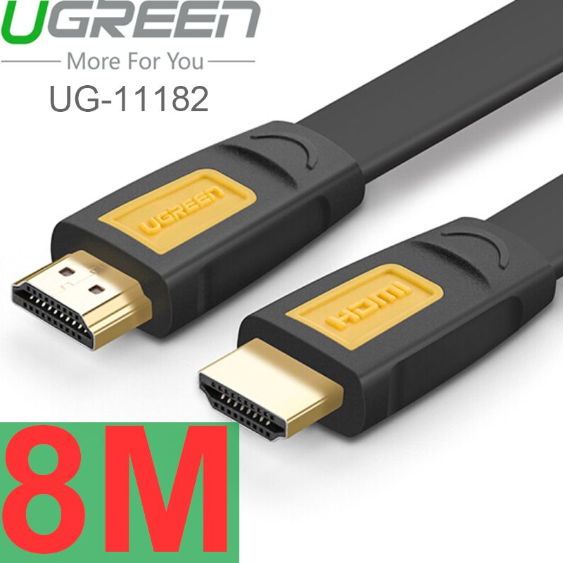 Cáp HDMI dẹt mỏng 4K@60Hz 0.75M | 1,5M | 2M | 3M - Dây HDMI 4K@30Hz 5M | 8M | 10M Ugreen - Phụ Kiện Điện Tử Việt Nam