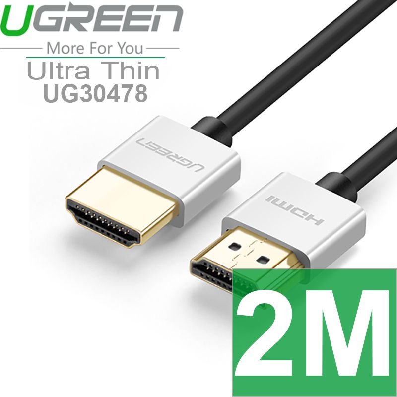 Cáp HDMI cho TV 4K-60Hz V2.0 Super Thin 0.5 mét đến 3 mét UGREEN - Phụ Kiện Điện Tử Việt Nam
