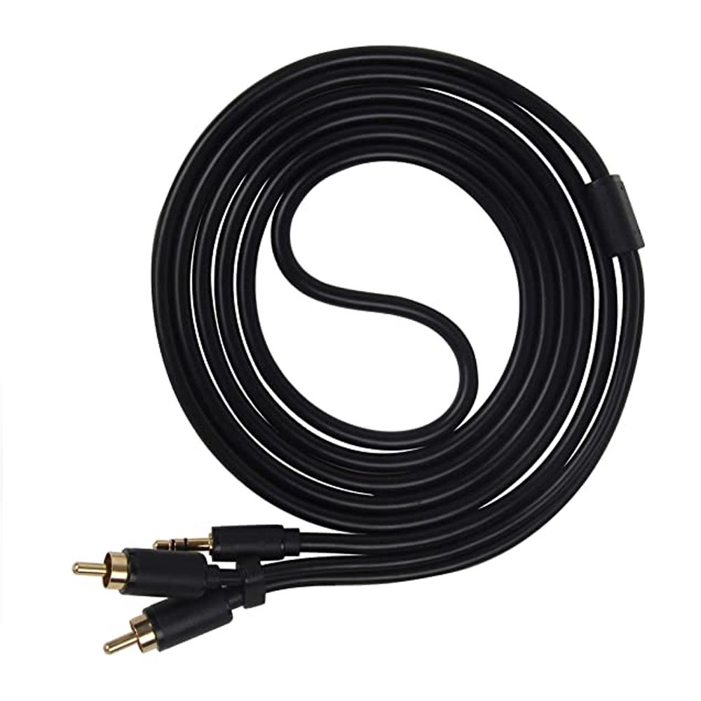 Dây cáp loa 3.5mm ra 2 hoa sen RCA chính hãng Unitek C9023BK - 5M - Phụ Kiện Điện Tử Việt Nam