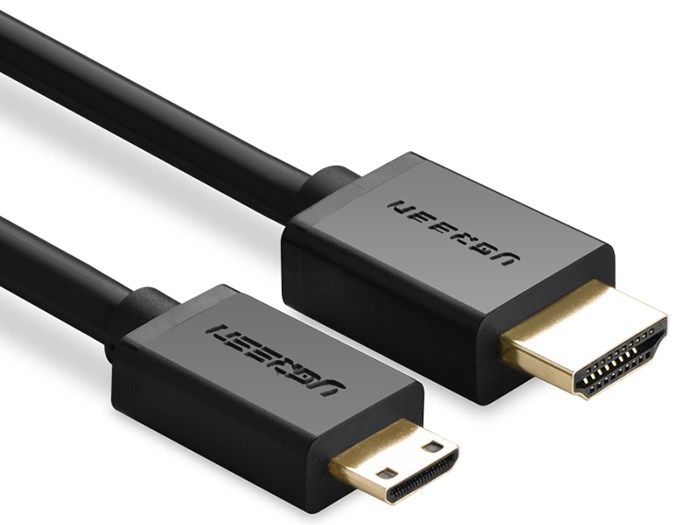 Cáp Mini HDMI To HDMI Ugreen 1M | 2M | 3M, Cáp HDMI phụ kiện điện tử - Phụ Kiện Điện Tử Việt Nam