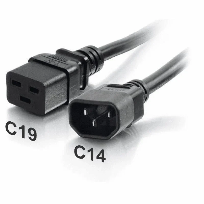 Dây cáp nguồn UPS C14-C19 lõi đồng 3x1.0mm2 15A-250V dài 1.8M, 3M - Phụ Kiện Điện Tử Việt Nam