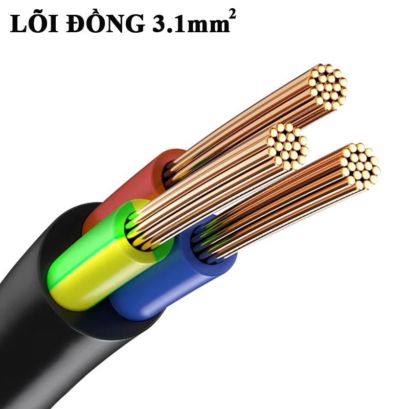 Dây cáp nguồn UPS C14-C19 lõi đồng 3x1.0mm2 15A-250V dài 1.8M, 3M - Phụ Kiện Điện Tử Việt Nam