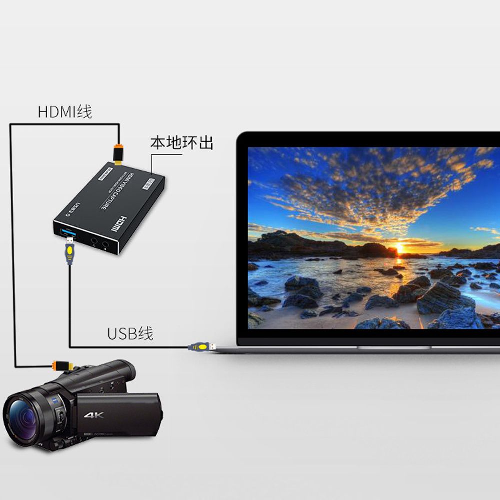 Card ghi hình HDMI USB 3.0 JINGHUA Z812 USB 3.0 HDMI Capture - JH-Z812 - Phụ Kiện Điện Tử Việt Nam