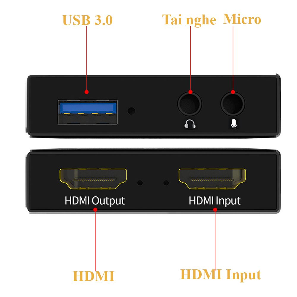 Card ghi hình HDMI USB 3.0 JINGHUA Z812 USB 3.0 HDMI Capture - JH-Z812 - Phụ Kiện Điện Tử Việt Nam