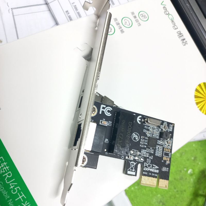 Card mạng 1Gbps chính hãng Veggieg V-PC01 chíp RTL8111F - Phụ Kiện Điện Tử Việt Nam
