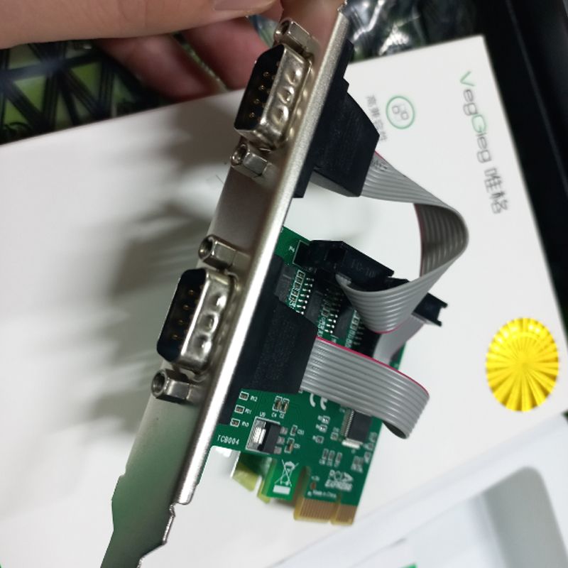 Card Chuyển PCIe 1x Ra 2 Cổng Com RS232 Chính Hãng Veggieg V-PC03 - Phụ Kiện Điện Tử Việt Nam