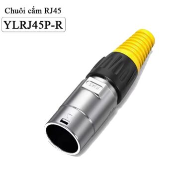 Đầu cắm đầu chụp mạng RJ45 vỏ nhôm YLRJ45P-R - Phụ Kiện Điện Tử Việt Nam