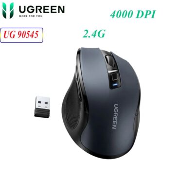 Chuột không dây 2.4G 6 nút cao cấp 4000DPI Ugreen 90545 MU006 - Phụ Kiện Điện Tử Việt Nam
