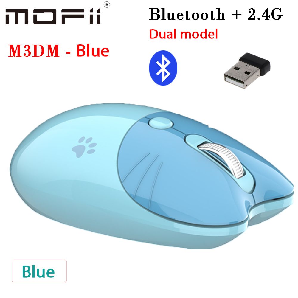 Chuột máy tính không dây bluetooth 2.4G dual model chính hãng Mofii M3DM - Phụ Kiện Điện Tử Việt Nam
