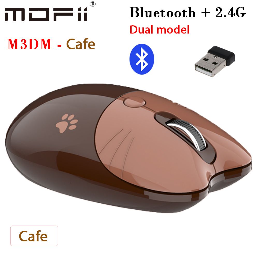 Chuột máy tính không dây bluetooth 2.4G dual model chính hãng Mofii M3DM - Phụ Kiện Điện Tử Việt Nam