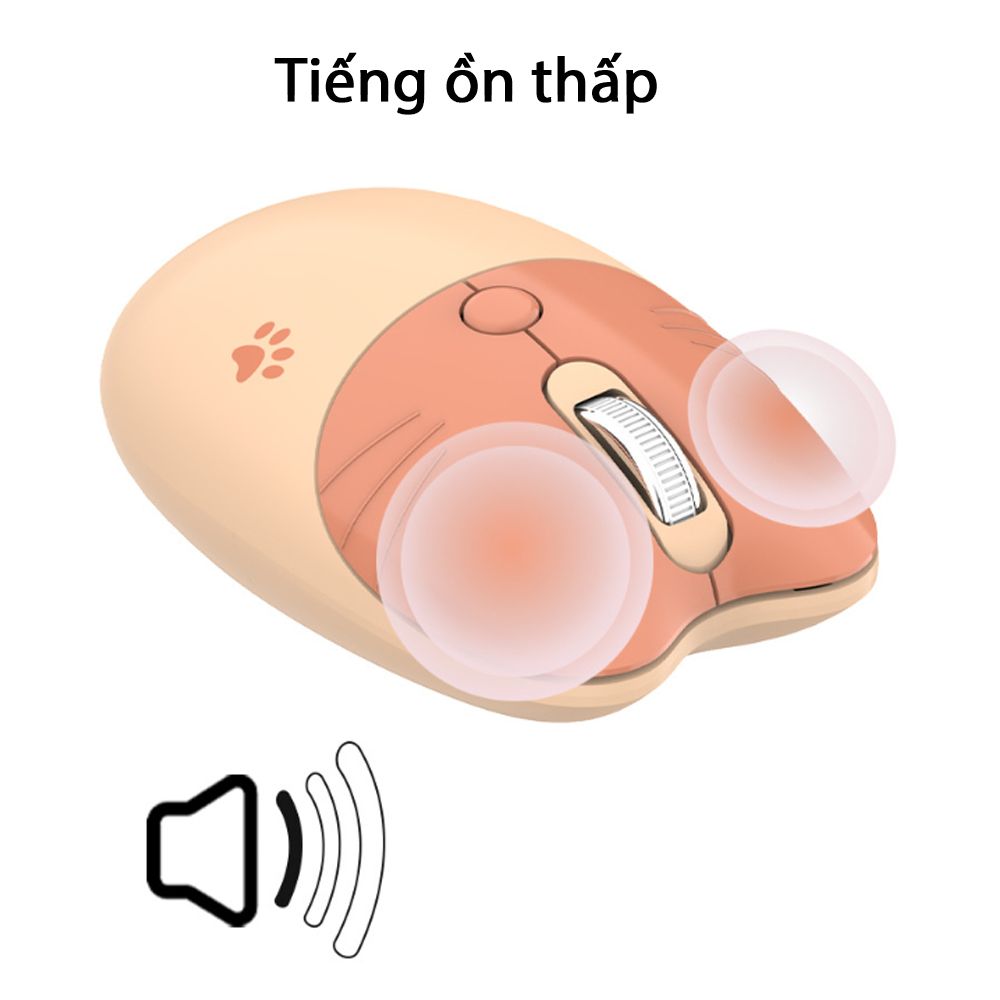 Chuột không dây Mofii 2.4G nhiều màu kiểu dáng kute M3 - Phụ Kiện Điện Tử Việt Nam