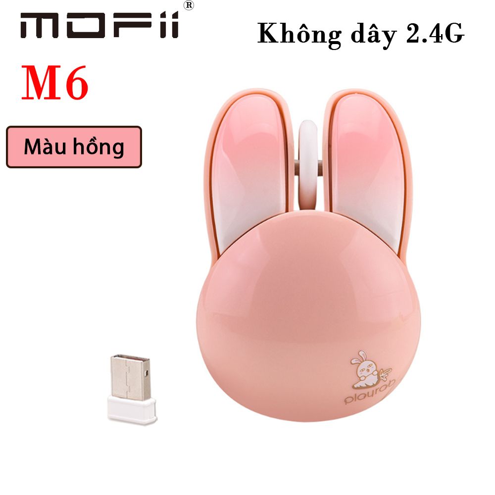 Chuột không dây mofii tai thỏ nhiều màu dễ thương M6 - Phụ Kiện Điện Tử Việt Nam
