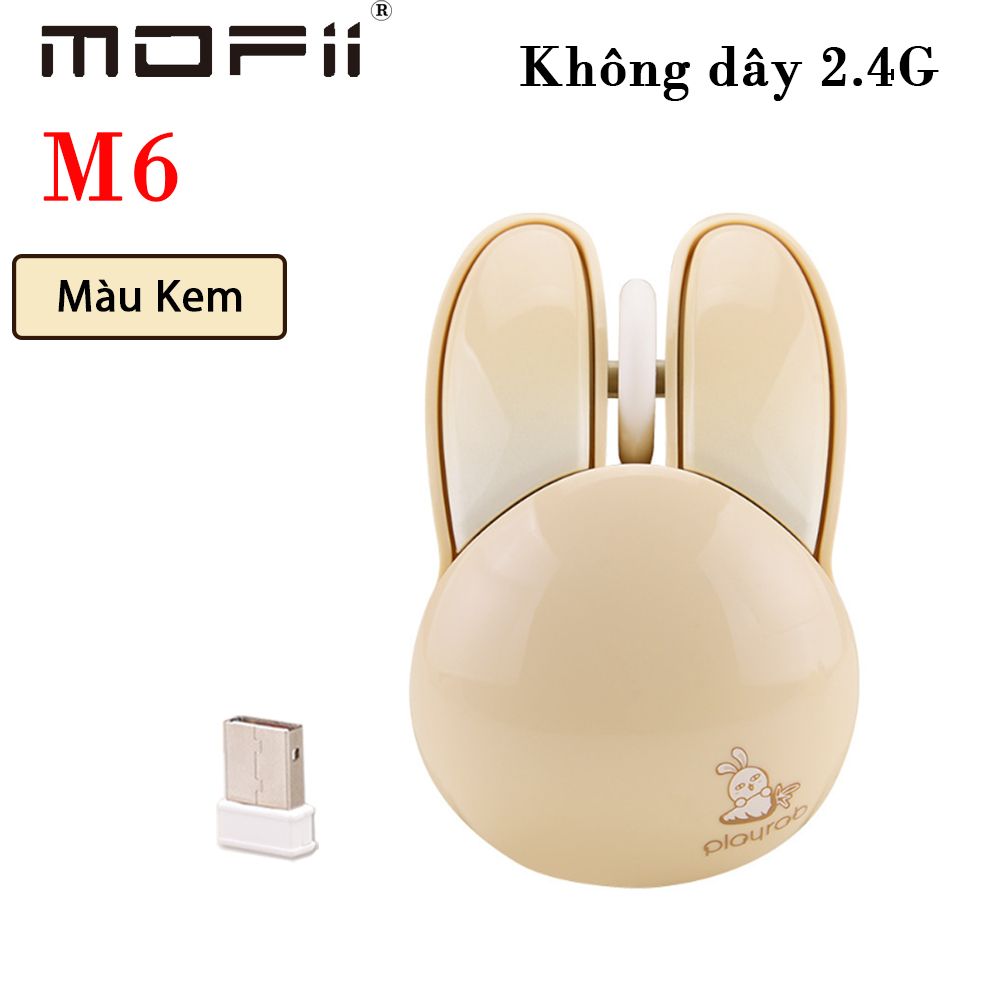 Chuột không dây mofii tai thỏ nhiều màu dễ thương M6 - Phụ Kiện Điện Tử Việt Nam