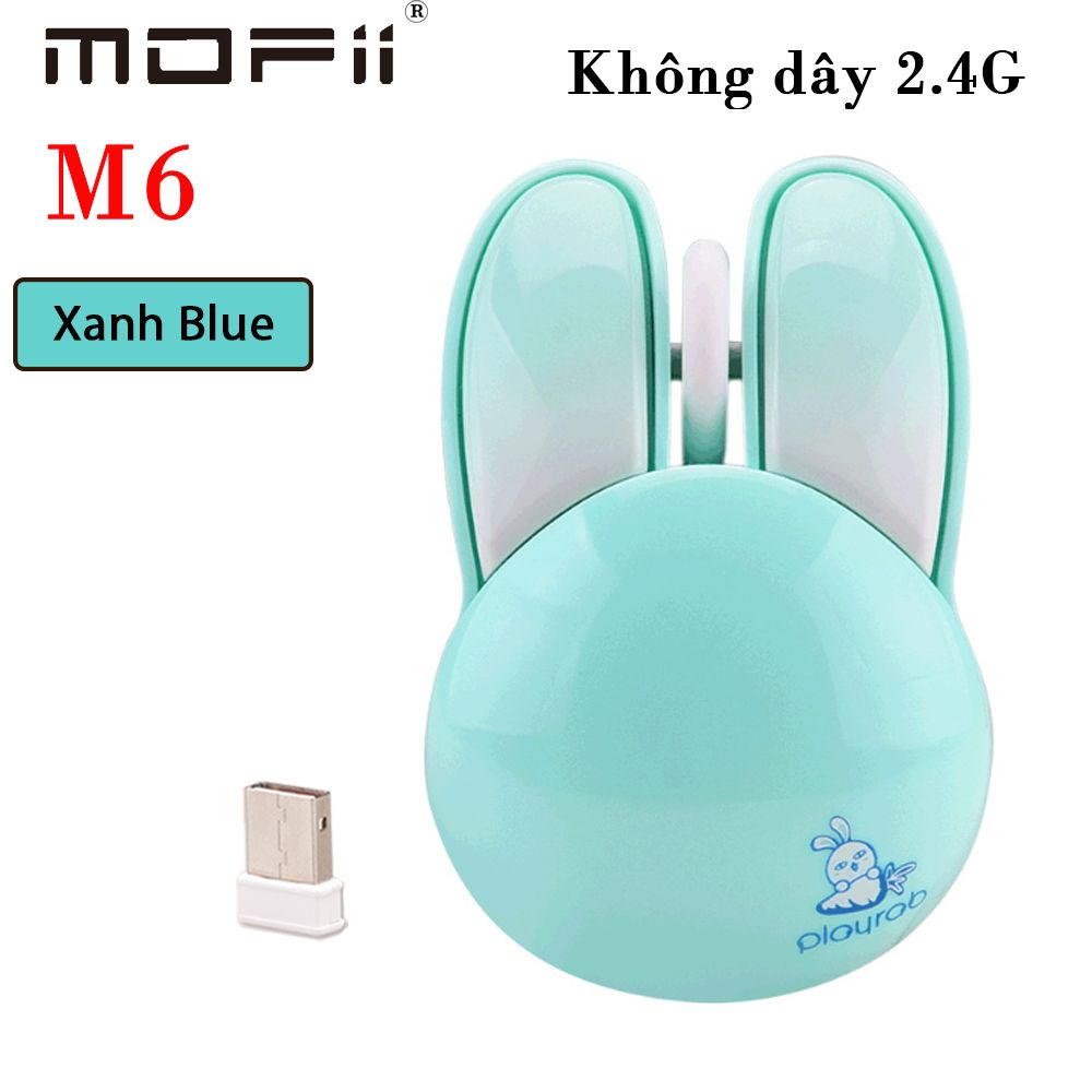 Chuột không dây mofii tai thỏ nhiều màu dễ thương M6 - Phụ Kiện Điện Tử Việt Nam