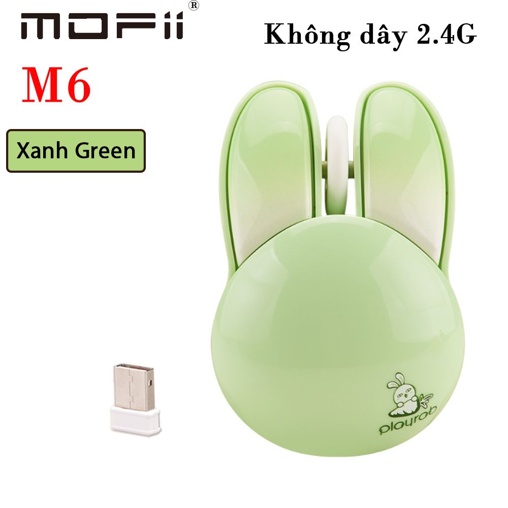 Chuột không dây mofii tai thỏ nhiều màu dễ thương M6 - Phụ Kiện Điện Tử Việt Nam