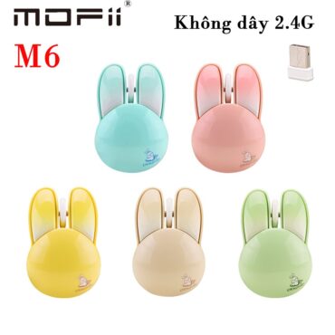 Chuột không dây mofii tai thỏ nhiều màu dễ thương M6 - Phụ Kiện Điện Tử Việt Nam