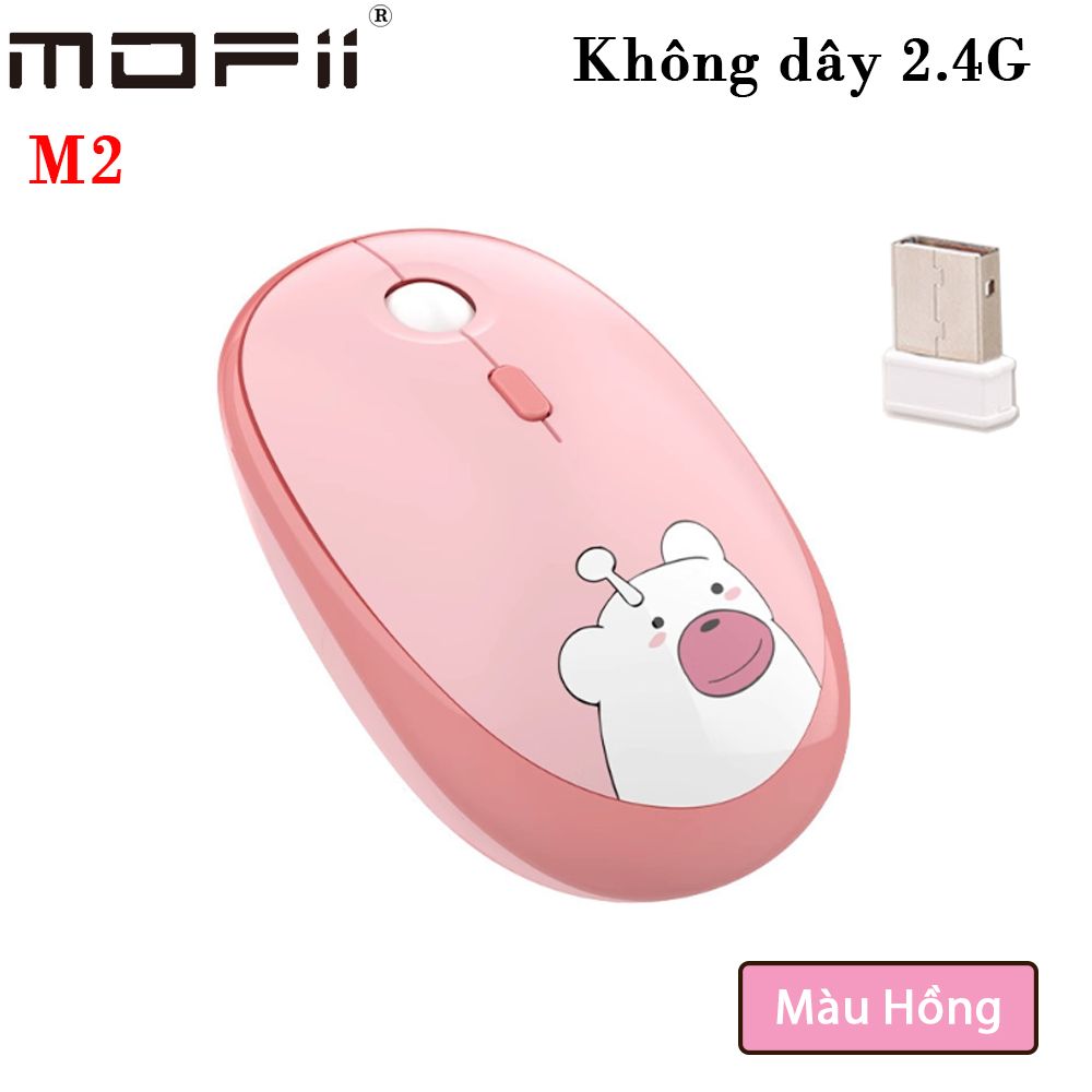 Chuột không dây hình thú chính hãng Mofii M2 - Phụ Kiện Điện Tử Việt Nam