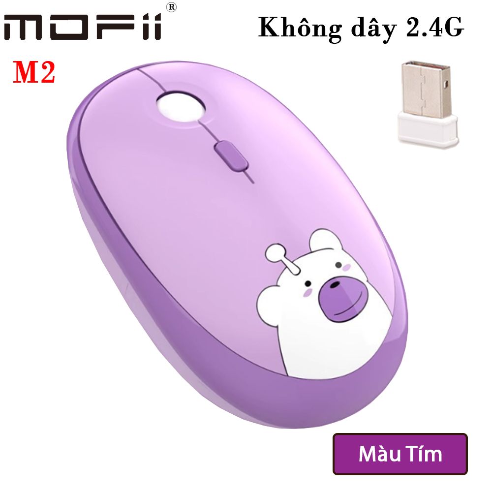 Chuột không dây hình thú chính hãng Mofii M2 - Phụ Kiện Điện Tử Việt Nam