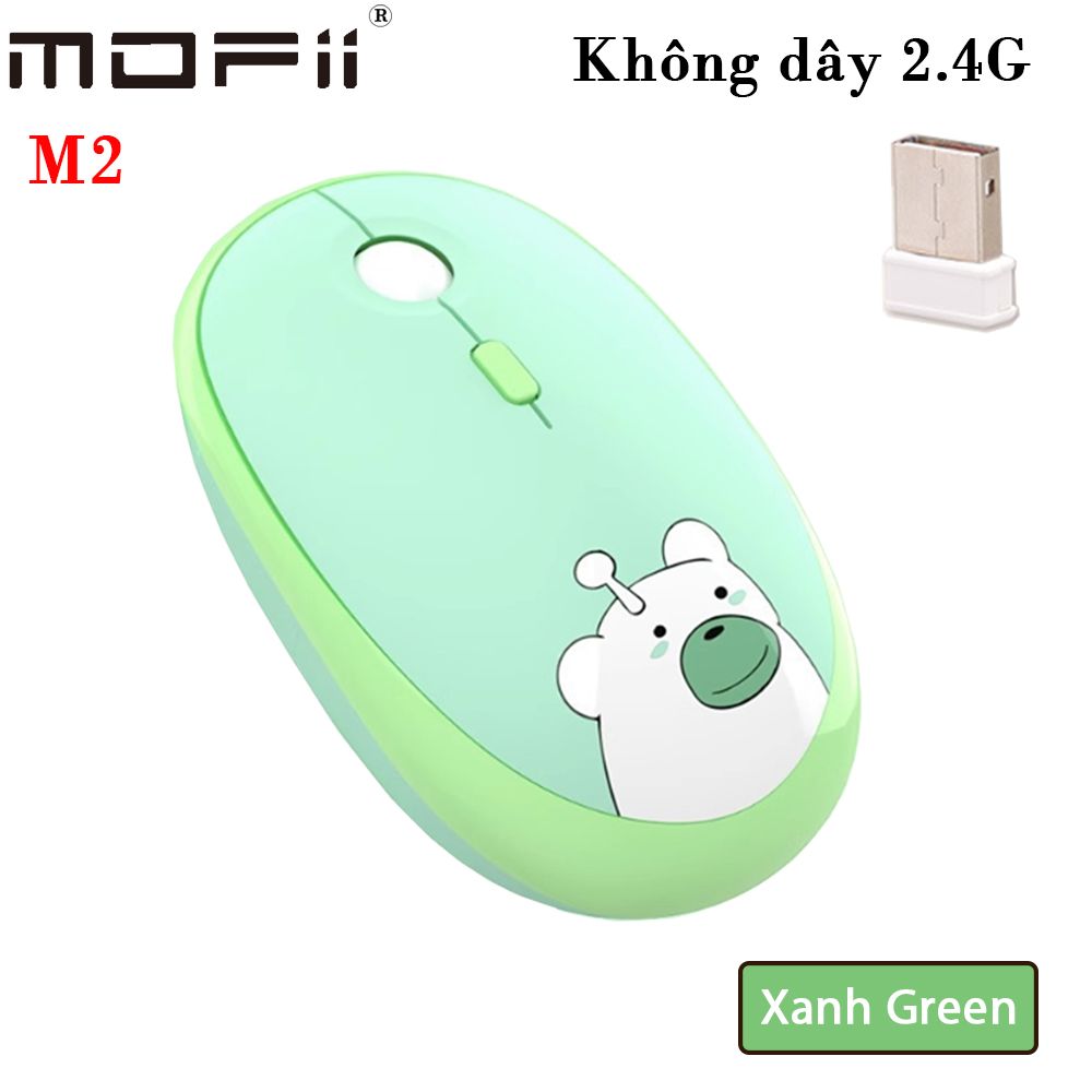 Chuột không dây hình thú chính hãng Mofii M2 - Phụ Kiện Điện Tử Việt Nam