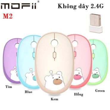 Chuột không dây hình thú chính hãng Mofii M2 - Phụ Kiện Điện Tử Việt Nam