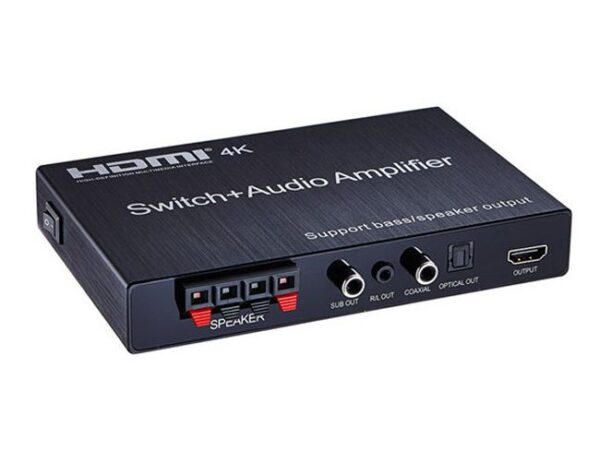Bộ chia HDMI 3x1 Port+ Audio Amplifier, 4K x 2K B-GO