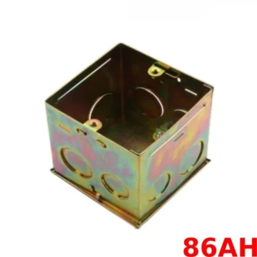 Đế sắt vuông âm tường cho mặt và nhân cắm Coraon 86AH - Phụ Kiện Điện Tử Việt Nam