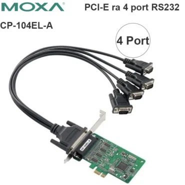 Card Moxa CP-104EL-A 4 Port RS232 PCI Express board - Phụ Kiện Điện Tử Việt Nam