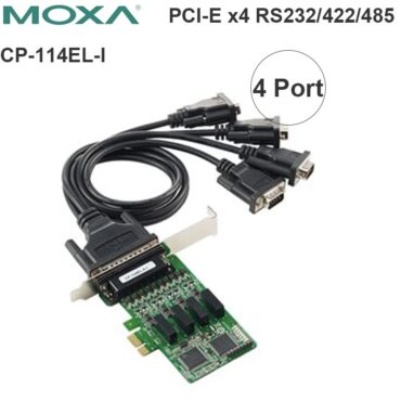 PCI-E 1X ra 4 RS232 RS422 RS485 Moxa CP-114EL-I - Phụ Kiện Điện Tử Việt Nam
