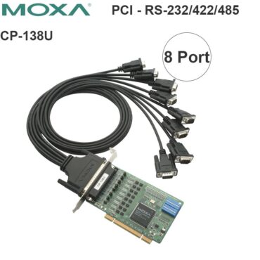 PCI card ra 8 RS232 RS422 RS485 Moxa CP-138U - Phụ Kiện Điện Tử Việt Nam