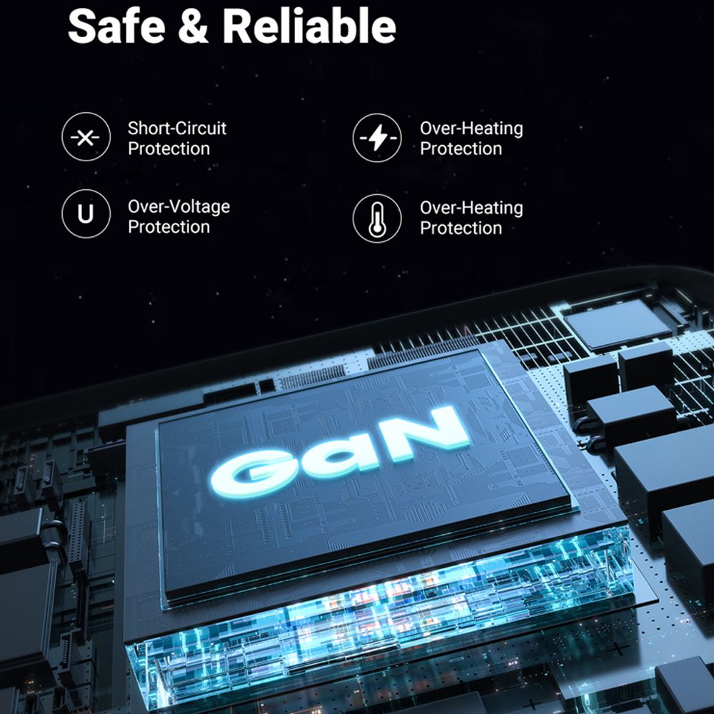 Củ sạc nhanh 100W Nexode GaN 2 cổng USB Type C Ugreen 40795 CD254 - Phụ Kiện Điện Tử Việt Nam