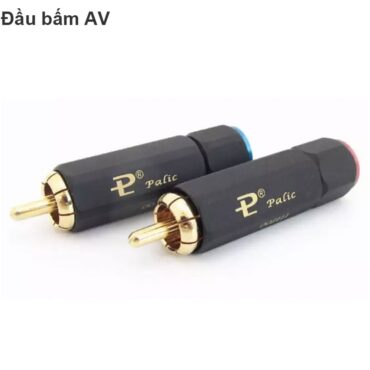 Rắc nối RCA (AV) Palic cho cáp 10mm (1 chiếc) - Phụ Kiện Điện Tử Việt Nam