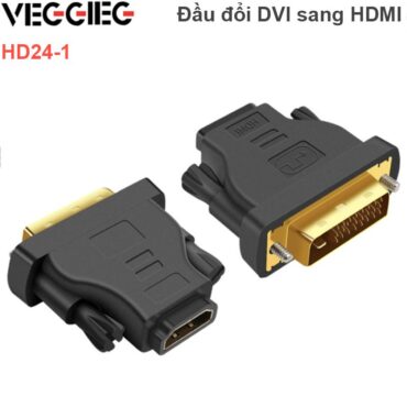 Đầu đổi DVI D 24+1 sang HDMI 1080P Veggieg HD24-1 - Phụ Kiện Điện Tử Việt Nam