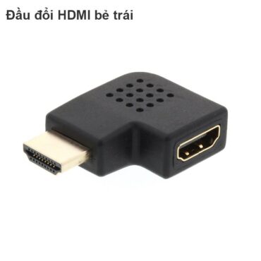 Đầu đổi góc HDMI 90 độ cong khuỷu tay chuẩn M/F - Phụ Kiện Điện Tử Việt Nam