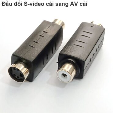 Đầu chuyển S-video cái sang AV cái - Phụ Kiện Điện Tử Việt Nam