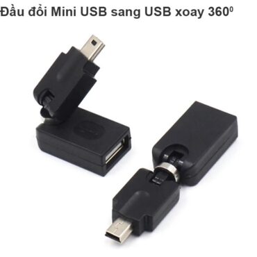 Đầu chuyển đổi Mini USB OTG cho ô tô, đầu chuyển đổi phụ kiện điện tử - Phụ Kiện Điện Tử Việt Nam