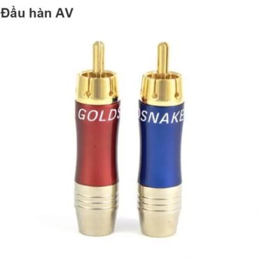 Rắc Audio RCA Gold Snake (1 chiếc) - Phụ Kiện Điện Tử Việt Nam