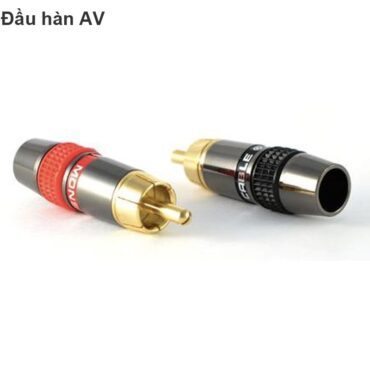 Rắc Audio AV RCA Monster (1 chiếc) - Phụ Kiện Điện Tử Việt Nam