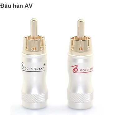 Rắc Audio RCA Gold Snake (1 chiếc) - Phụ Kiện Điện Tử Việt Nam