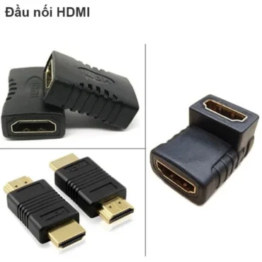 Đầu nối cáp HDMI 2 đầu âm, 2 đầu dương, 2 đầu âm bẻ góc, Đầu nối phụ kiện điện tử Hà Nội - Phụ Kiện Điện Tử Việt Nam