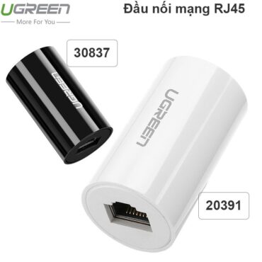 Đầu nối cáp mạng CAT5/CAT6 2 đầu âm chống sét UGREEN 20391 30837 - Phụ Kiện Điện Tử Việt Nam