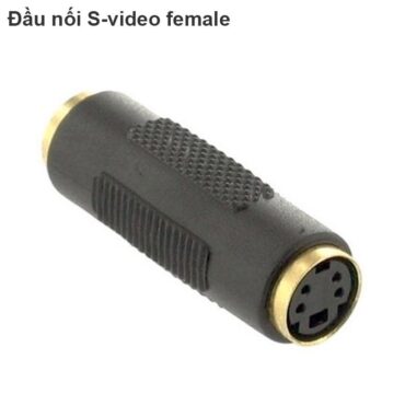 Đầu nối cáp S-Video - Phụ Kiện Điện Tử Việt Nam