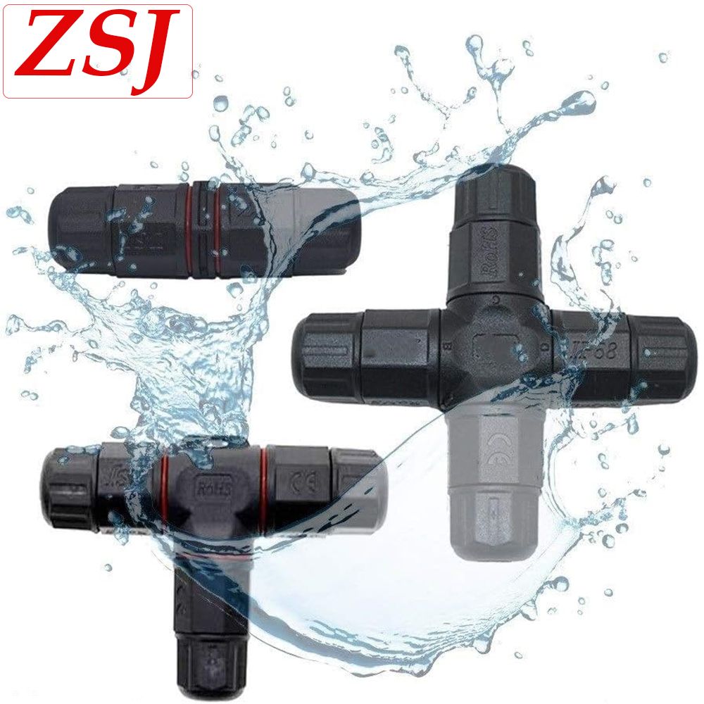 Đầu chia điện chống nước 1 ra 3 IP68 chính hãng ZSJ L20-4T 2,3,4 pin - Phụ Kiện Điện Tử Việt Nam