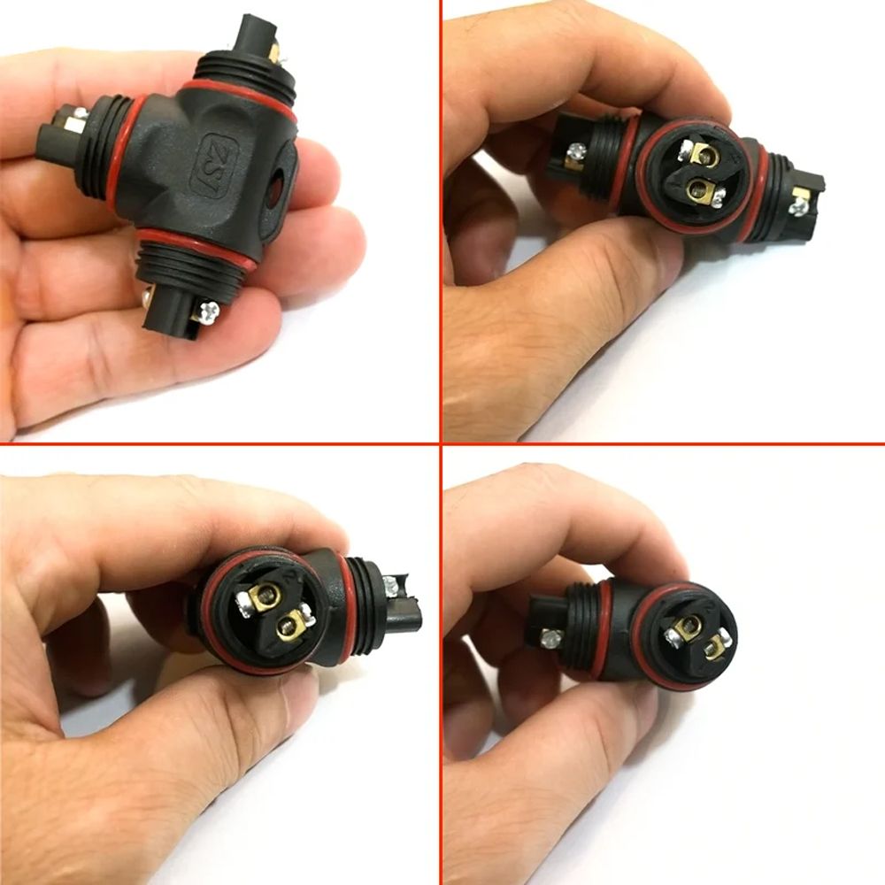 Đầu nối điện ngoài trời phân nhánh chữ T - 3 lõi chống nước IP68 8-15mm ZSJ L25T3 - Phụ Kiện Điện Tử Việt Nam