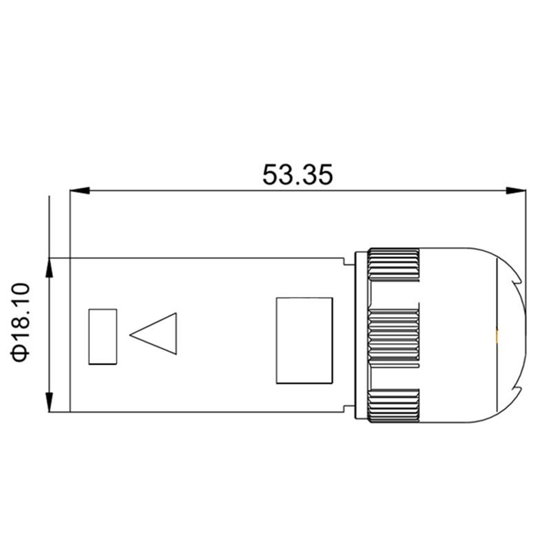 Giắc cắm đầu chụp mạng RJ45 vỏ nhôm chống nước IP67 Gorizon GZ802M-CR/CR - Phụ Kiện Điện Tử Việt Nam