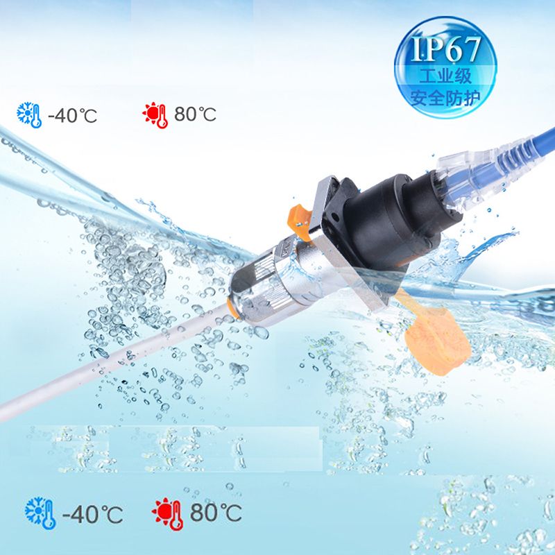 Giắc cắm đầu chụp mạng RJ45 vỏ nhôm chống nước IP67 Gorizon GZ802M-CR/CR - Phụ Kiện Điện Tử Việt Nam