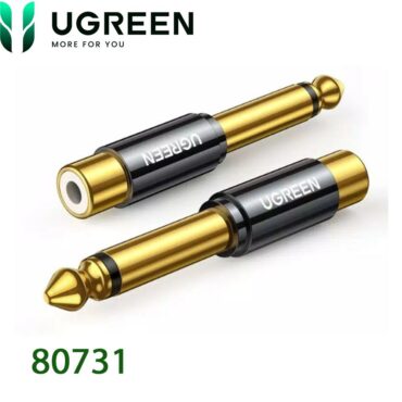 Đầu chuyển đổi âm thanh 6.5 mono đực sang AV RCA cái Ugreen 80731 - Phụ Kiện Điện Tử Việt Nam