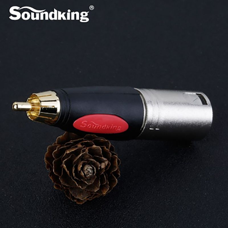 Đầu giắc chuyển AV RCA đực ra XLR Cannon Đực QRP-C67 - Cái QRP-C66 Sounking - Phụ Kiện Điện Tử Việt Nam