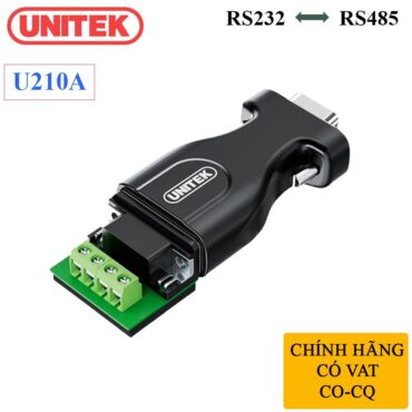Đầu chuyển RS232 sang RS485 chính hãng Unitek U210A - Phụ Kiện Điện Tử Việt Nam