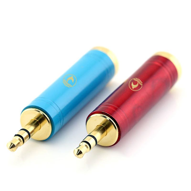 Đầu chuyển đổi âm thanh 3.5mm đực sang 6.35 cái stereo Coraon Z-227-2 xanh / Z-227-6 đỏ - Phụ Kiện Điện Tử Việt Nam